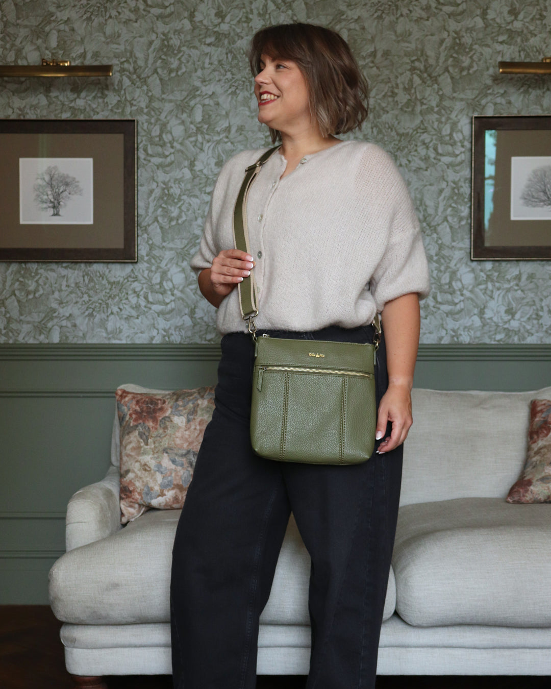 Edina Crossbody - Khaki