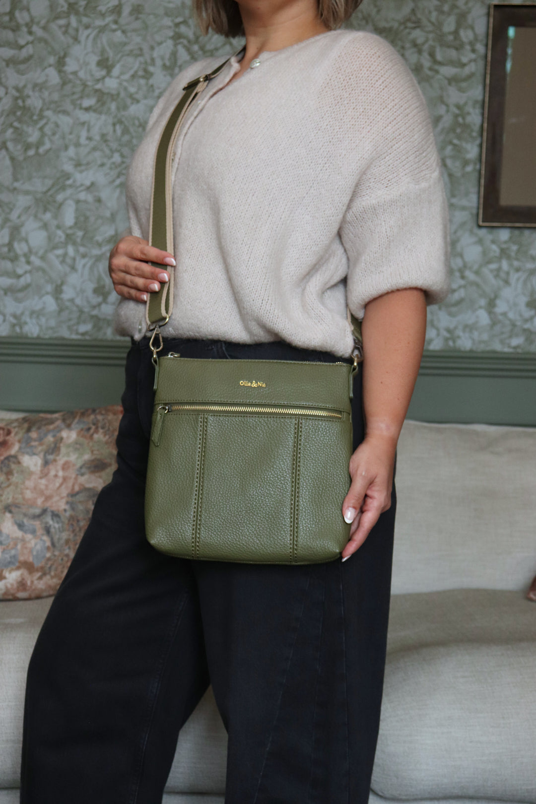 Edina Crossbody - Khaki
