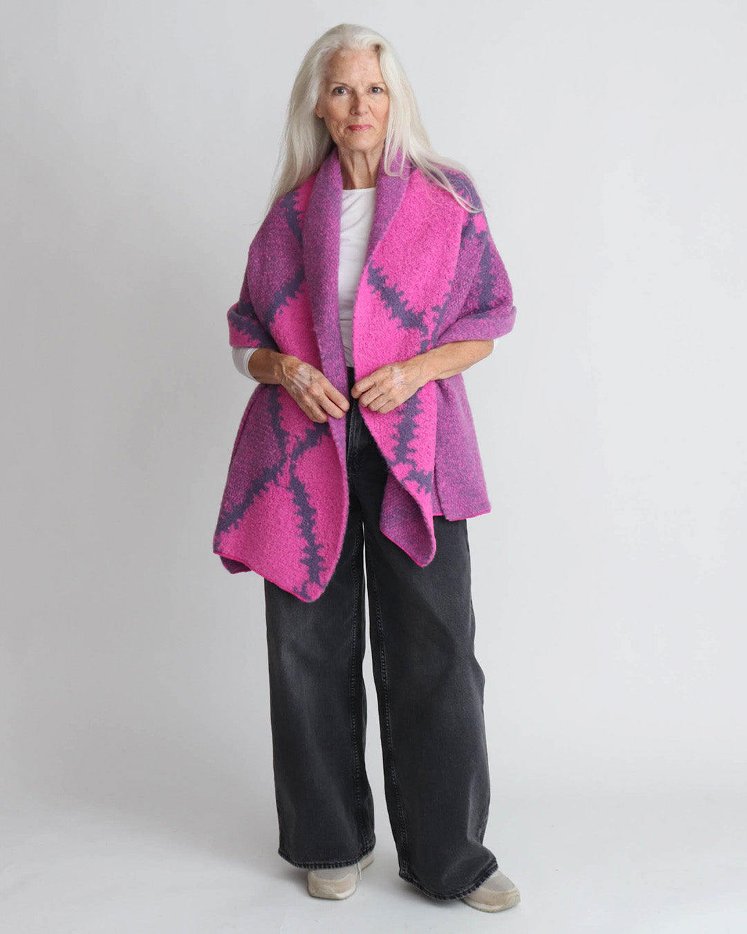 Elena Scarf - Fuchsia