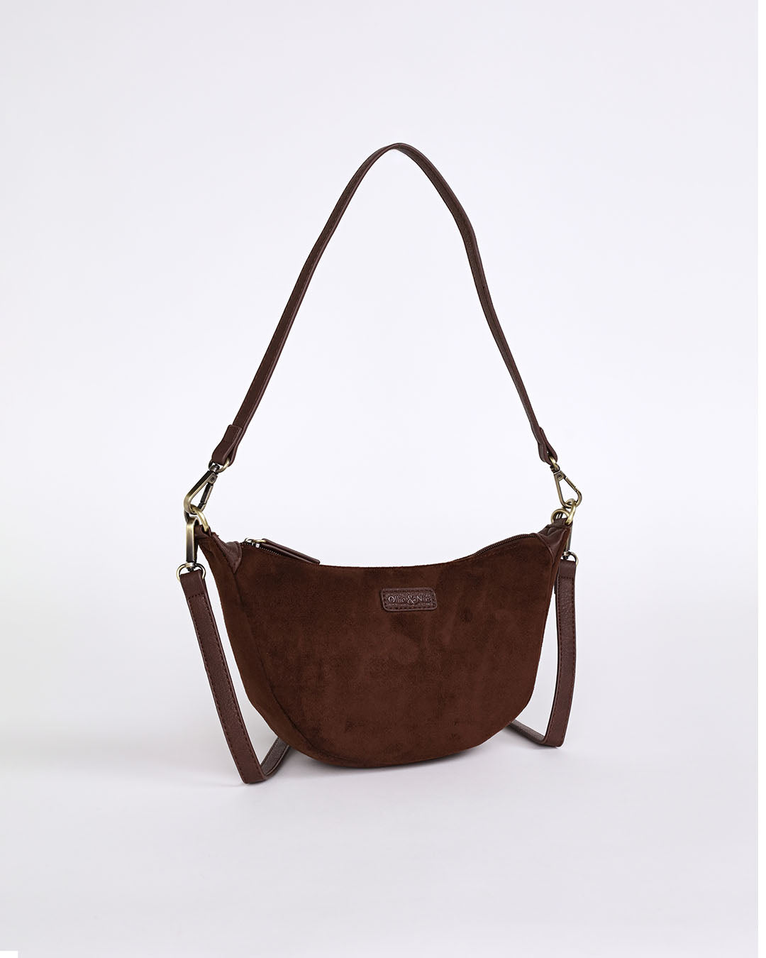 Elsa Mini Scoop Bag - Chocolate