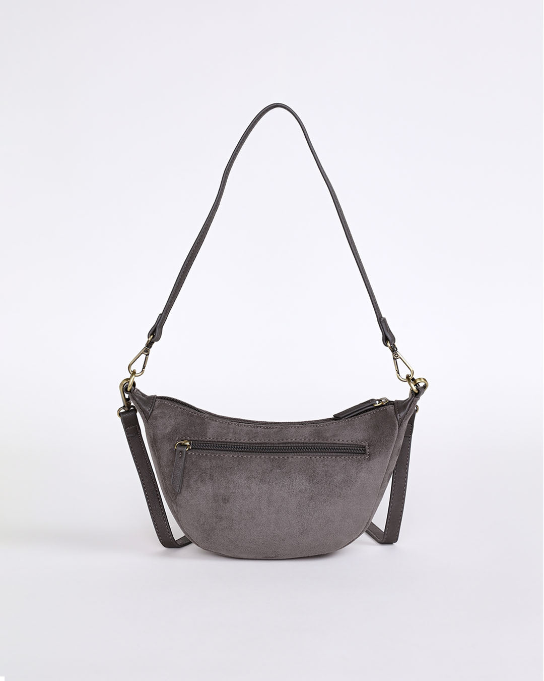 Elsa Mini Scoop Bag - Grey