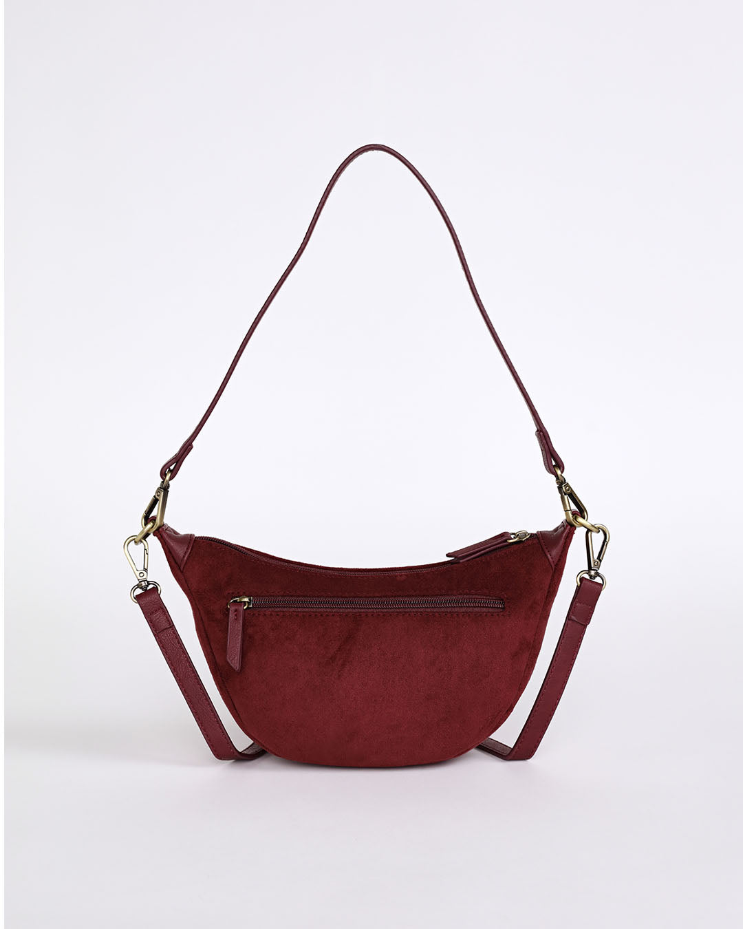 Elsa Mini Scoop Bag - Plum
