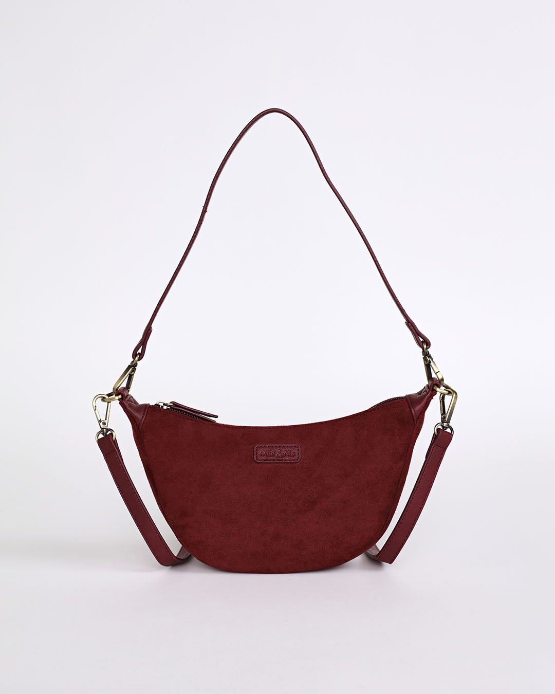 Elsa Mini Scoop Bag - Plum