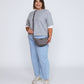 Elsa Mini Scoop Bag - Grey