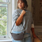Elsa Mini Scoop Bag - Grey