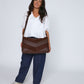 Erika Shoulder Sling Bag - Chocolate