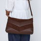 Erika Shoulder Sling Bag - Chocolate