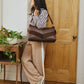 Erika Shoulder Sling Bag - Chocolate