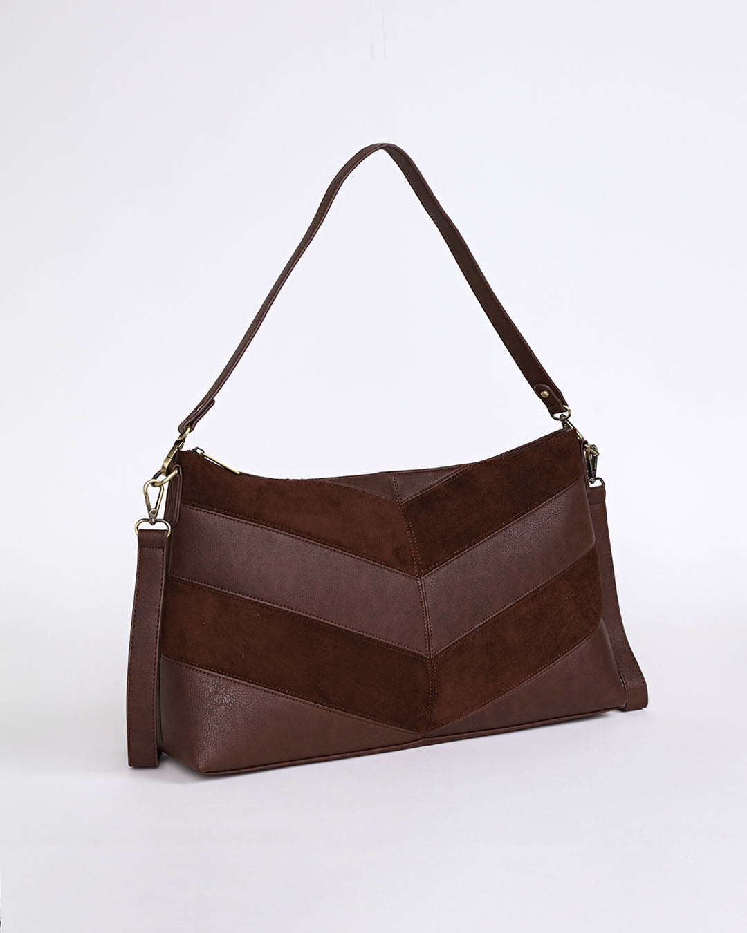 Erika Shoulder Sling Bag - Chocolate