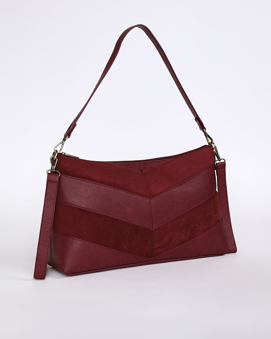 Erika Shoulder Sling Bag - Plum