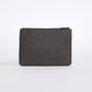 Ernie Zip Top Pouch - Grey