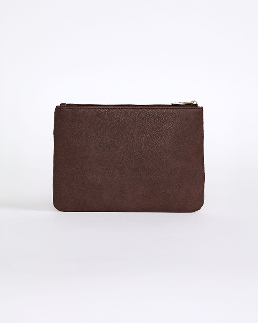 Ernie Zip Top Pouch - Chocolate