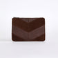 Ernie Zip Top Pouch - Chocolate