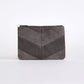 Ernie Zip Top Pouch - Grey