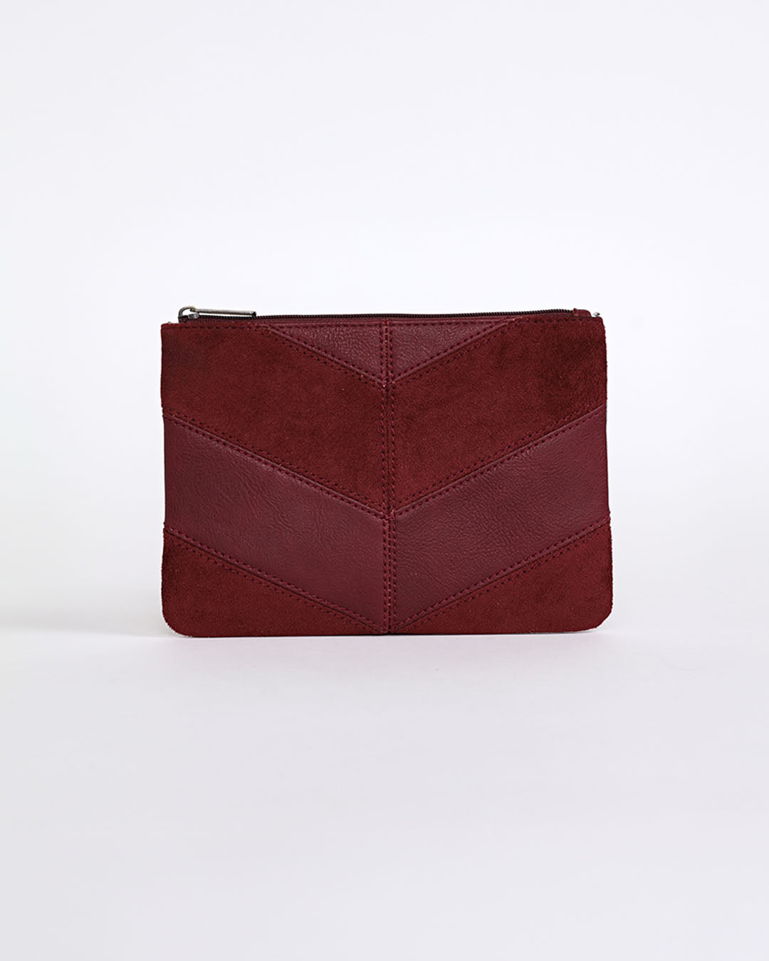 Ernie Zip Top Pouch - Plum