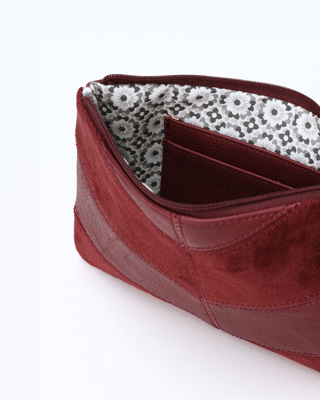 Ernie Zip Top Pouch - Plum