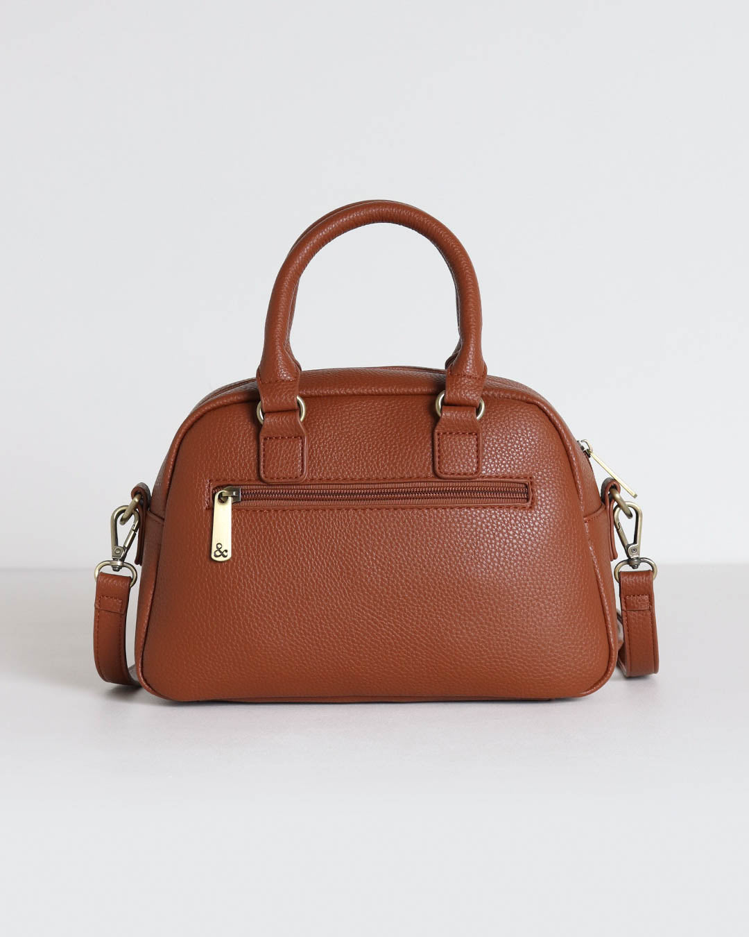 Essie Mini Bowler Bag - Tan