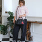 Essie Mini Bowler Bag - Black
