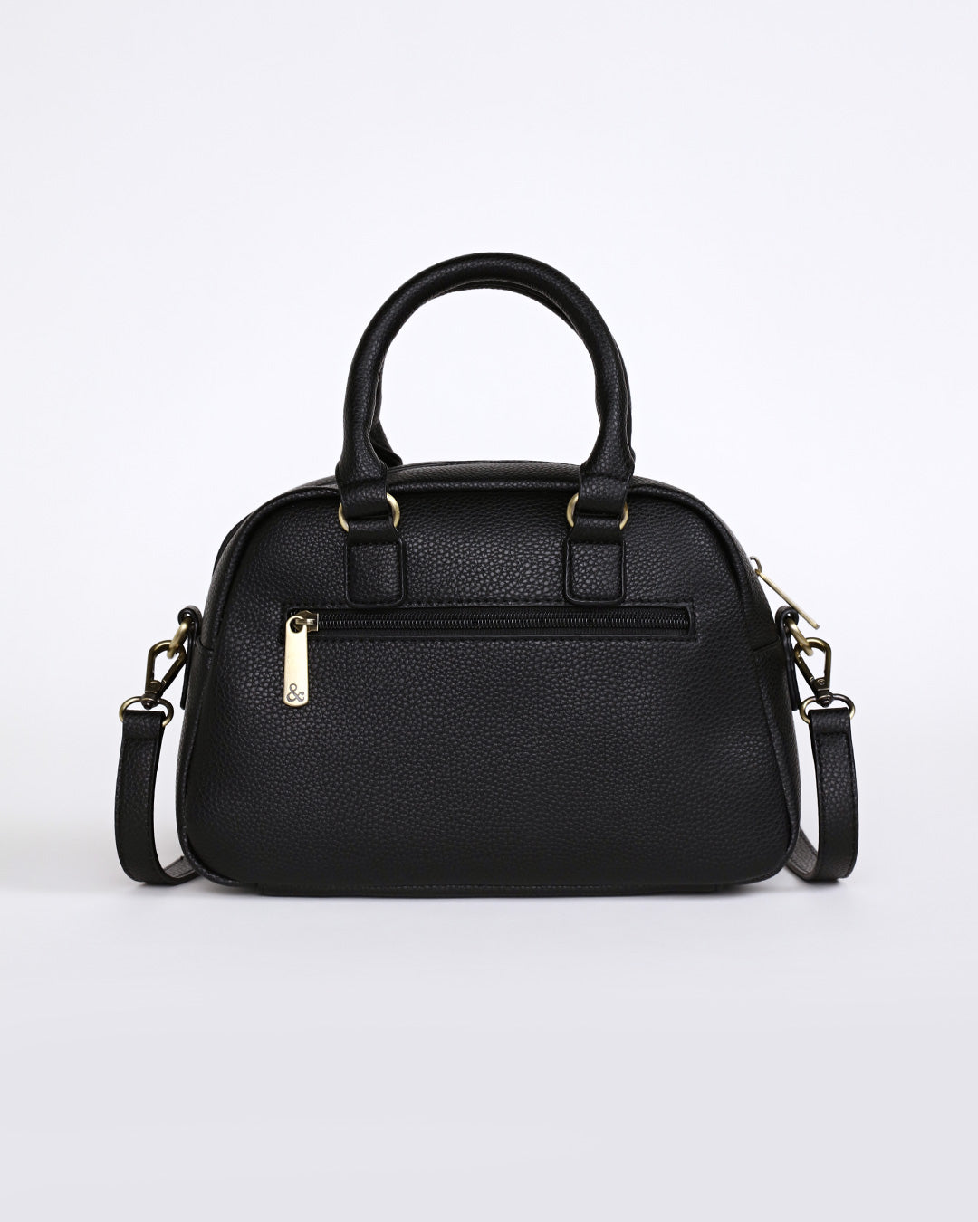 Essie Mini Bowler Bag - Black