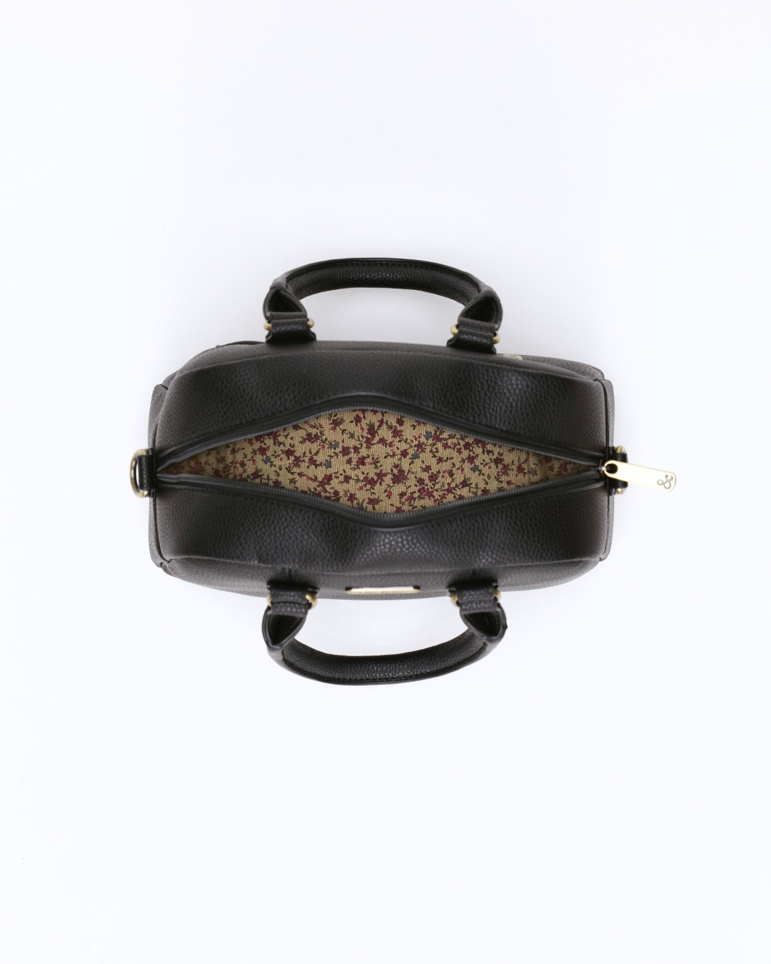 Essie Mini Bowler Bag - Black