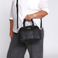 Essie Mini Bowler Bag - Black