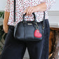 Essie Mini Bowler Bag - Black