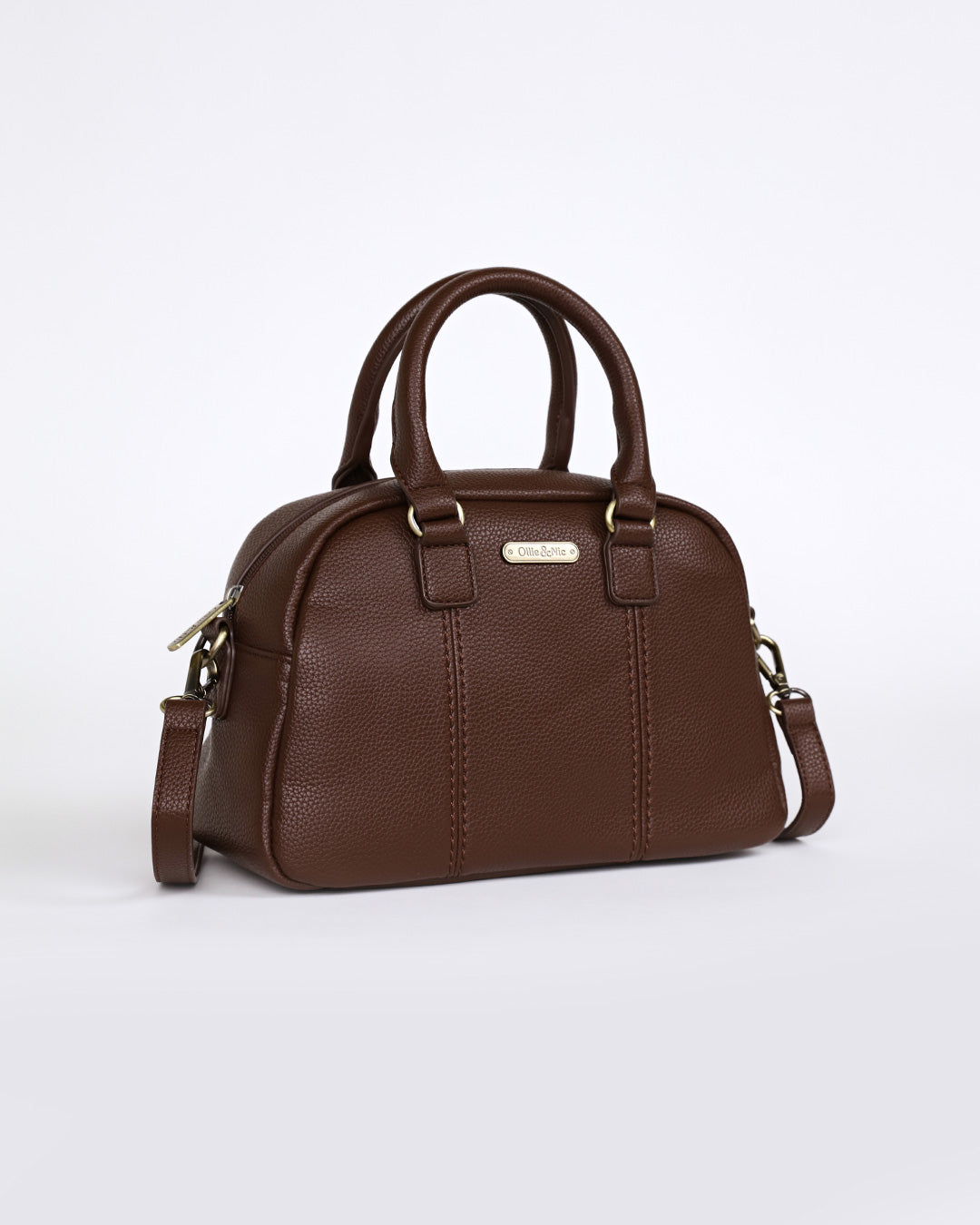 Essie Mini Bowler Bag - Chocolate
