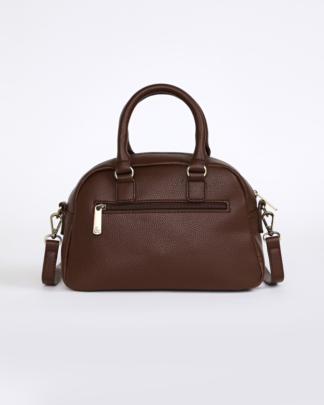 Essie Mini Bowler Bag - Chocolate