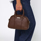 Essie Mini Bowler Bag - Chocolate