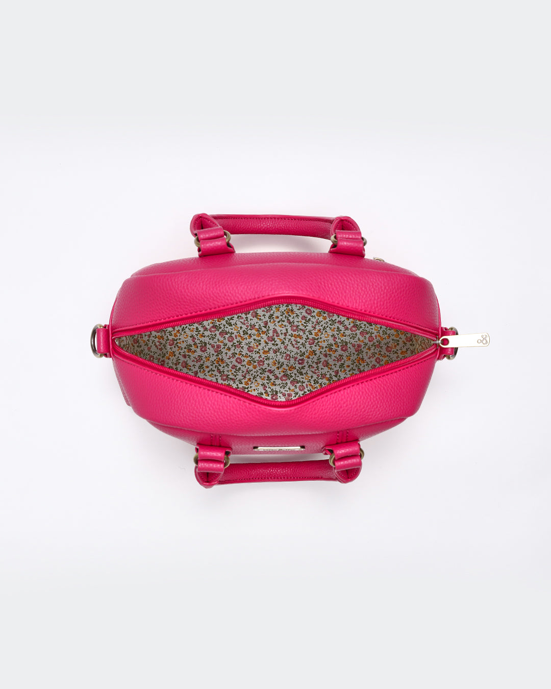 Essie Mini Bowler Bag - Fuchsia