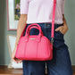 Essie Mini Bowler Bag - Fuchsia
