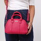 Essie Mini Bowler Bag - Fuchsia