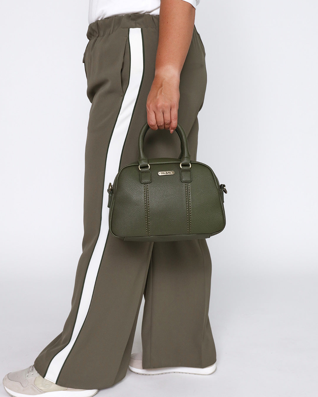 Essie Mini Bowler Bag - Khaki
