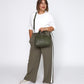 Essie Mini Bowler Bag - Khaki