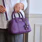 Essie Mini Bowler Bag - Purple