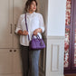 Essie Mini Bowler Bag - Purple