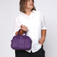 Essie Mini Bowler Bag - Purple