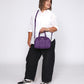 Essie Mini Bowler Bag - Purple