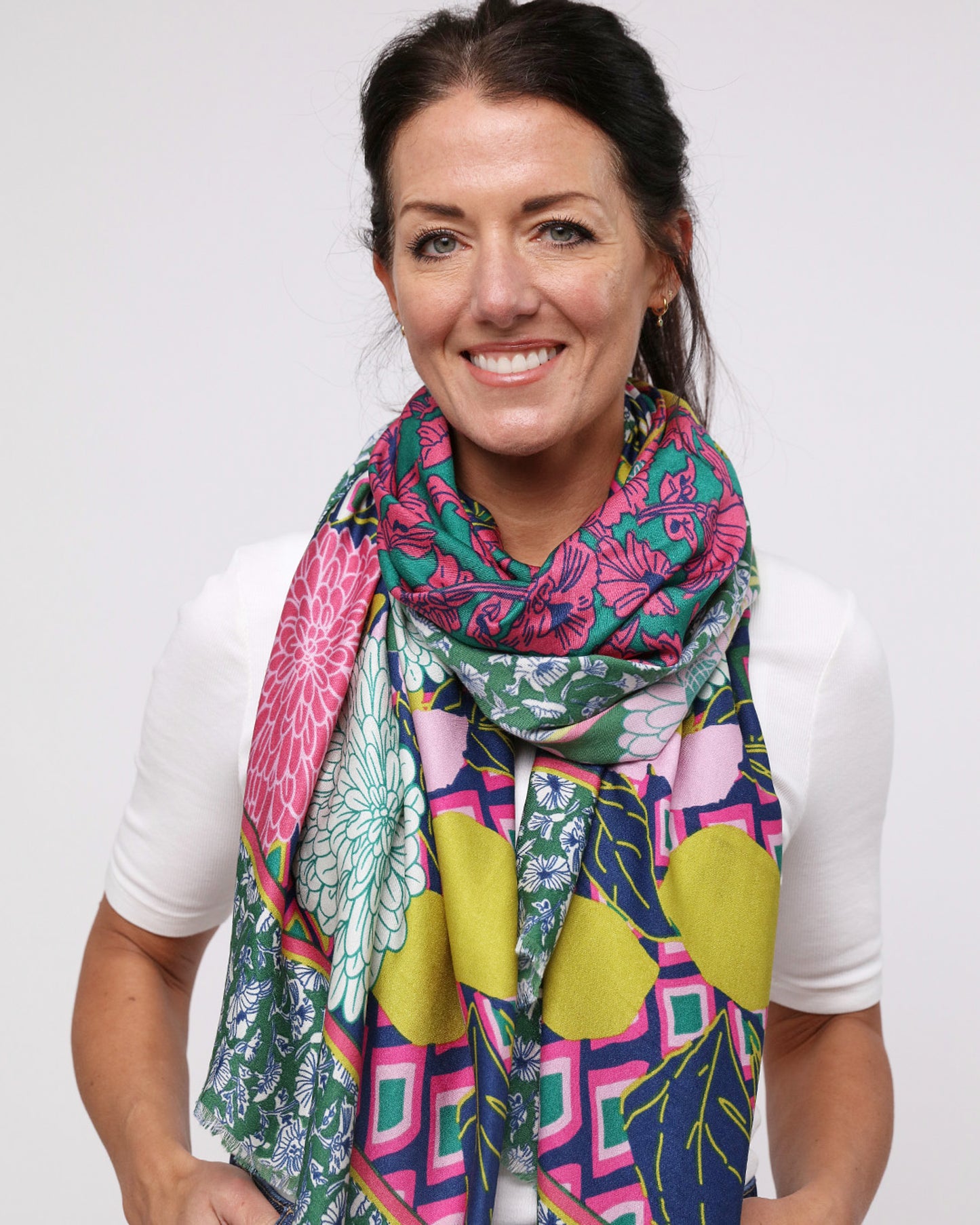 Fiona Scarf - Green
