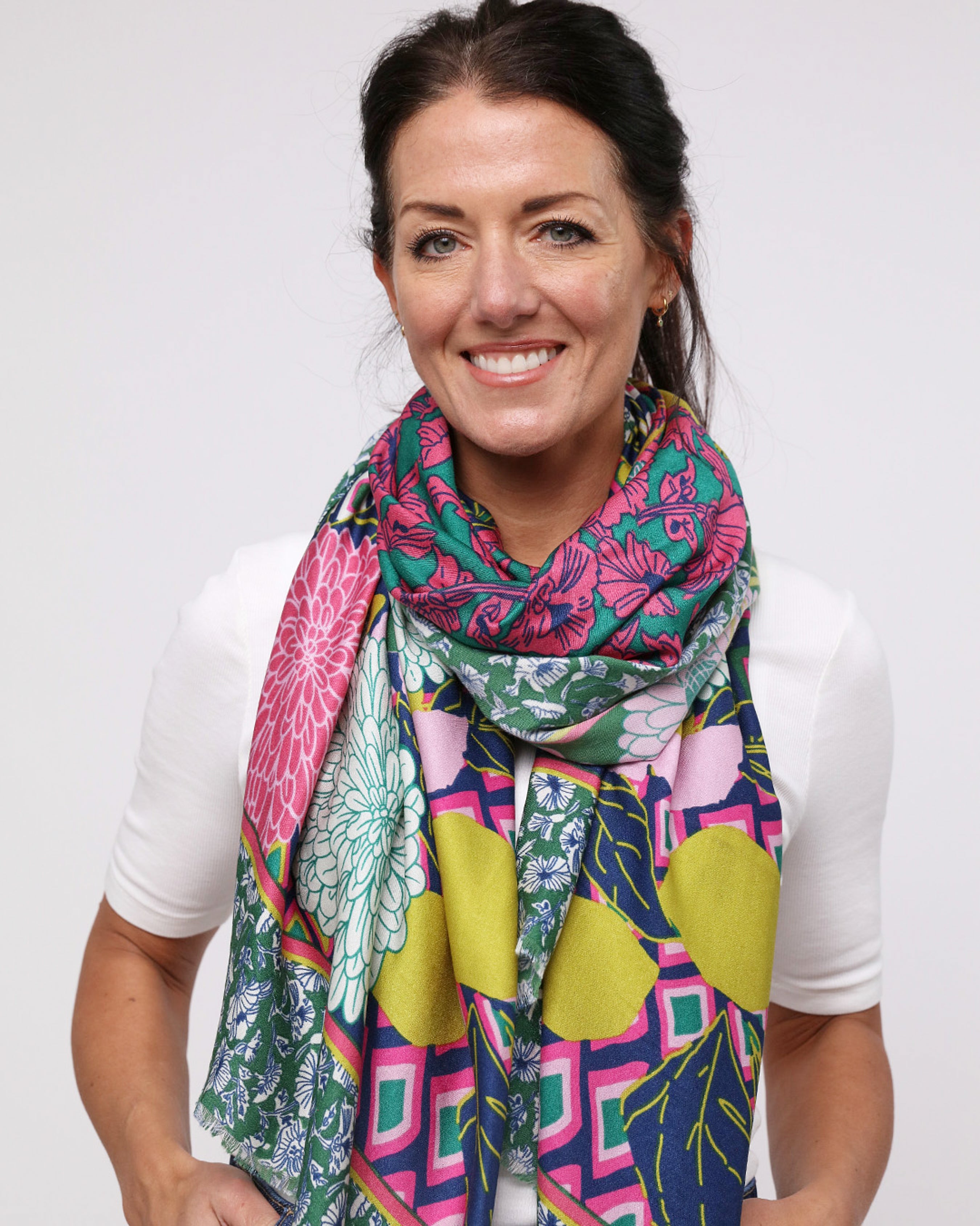 Fiona Scarf - Green