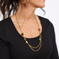 Flora Necklace - Gold
