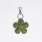 Flower Bag Charm - Apple Green