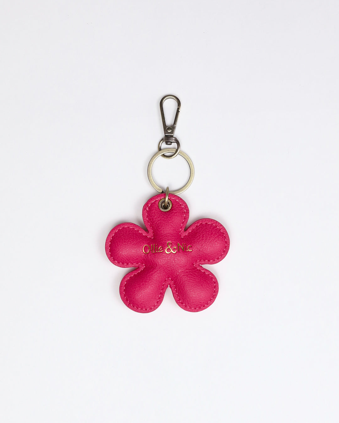 Flower Bag Charm - Fuchsia