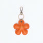 Flower Bag Charm - Orange