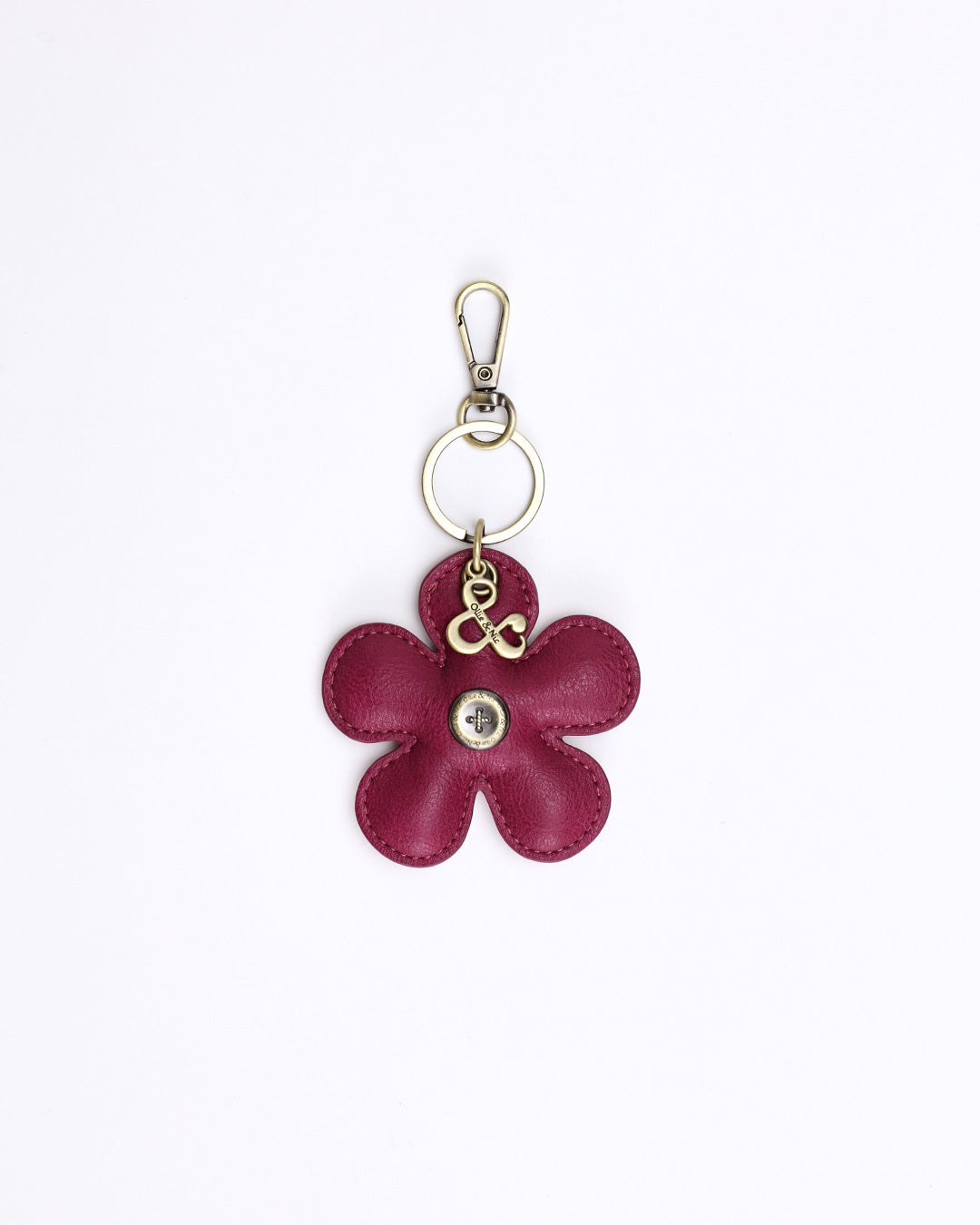 Flower Bag Charm - Orchid