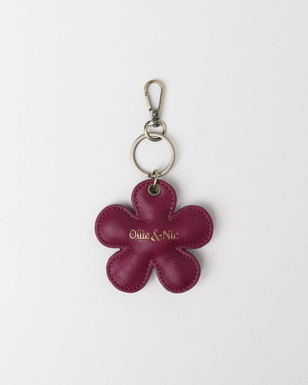 Flower Bag Charm - Orchid