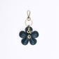 Flower Bag Charm - Teal