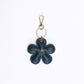 Flower Bag Charm - Teal
