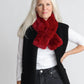 Frances Tuck Scarf - Berry