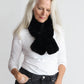 Frances Tuck Scarf - Black